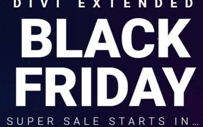 DIVI EXTENDED BLACK FRIDAY
